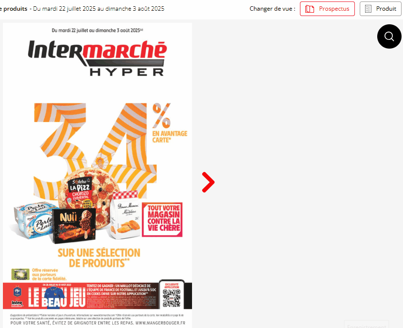 GIF showing toggle and add-to-cart inside leaflet